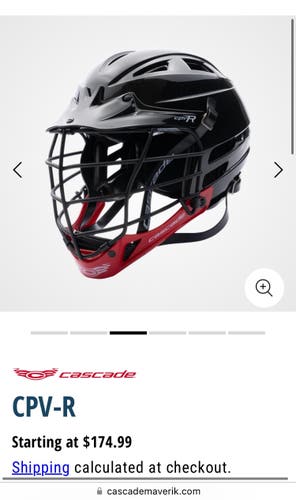 Used  Cascade CPV-R Helmet