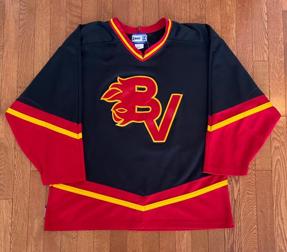 Vintage Bow Valley Flames hockey jersey