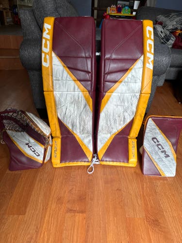 Used CCM Pro Extreme Flex 6 Goalie Full Set