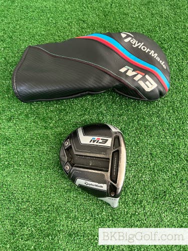 Taylormade M3 10.5 Driver Head Only + Headcover