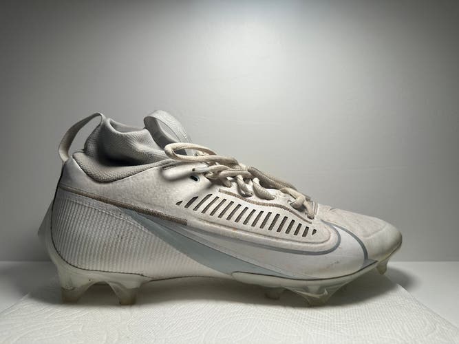 Nike Vapor Edge pro 360 white/white Football Cleats Size 10