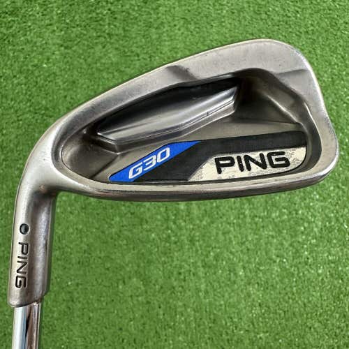 Ping G30 8 Iron Black Dot Dynamic Gold Regular Flex R300 Left Handed 36.5”