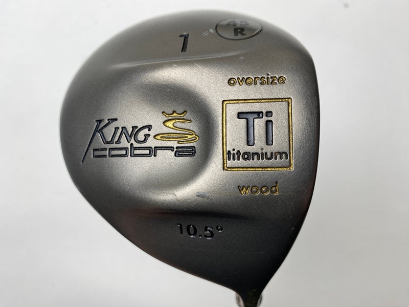 Cobra King Cobra Titanium Offset Driver 10.5* Harrison Pro 3.5 Stiff Graphite RH