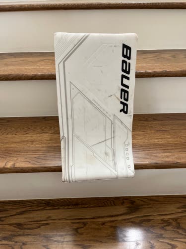 Bauer Mach Blocker, White Regular