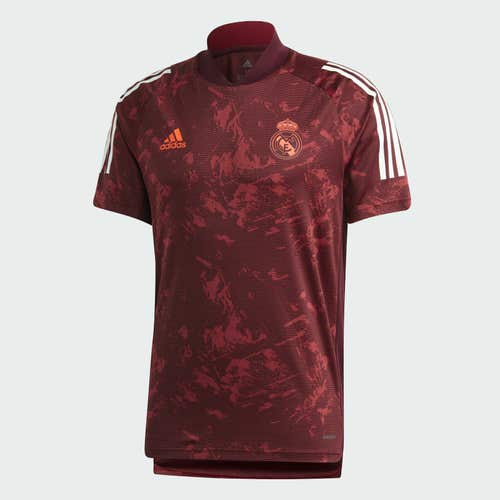 new Adidas 2020-21 Real Madrid European Training Jersey men's S/small FQ7907