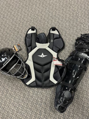 ALL STAR Black CCPRO4 Adult Catch set