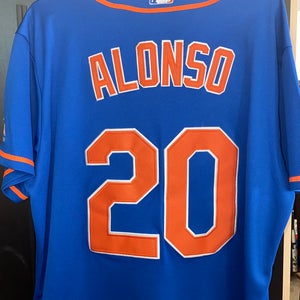 Pete Alonso Mets majestic Large jersey