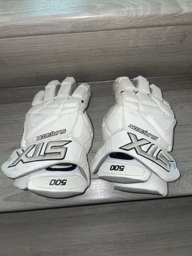 Lightly Used STX Surgeon 500 Lacrosse Gloves 13"