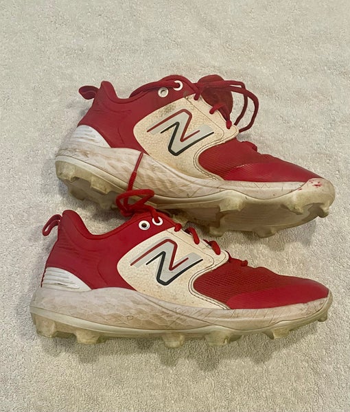 Red Used Size 8.0 (Women's 9.0) Adult Men's New Balance Low Top