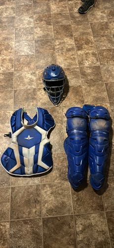Used  All Star System 7 Catcher's Set