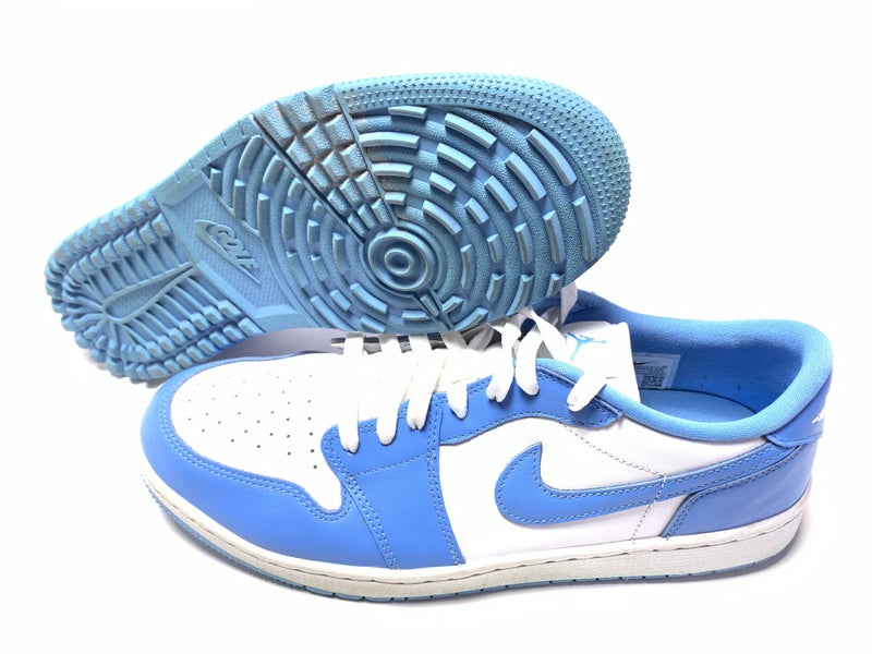 Jordan 1 Low G Golf Shoes UNC Blue White Men's SZ 11.5 ( DD9315-100 )