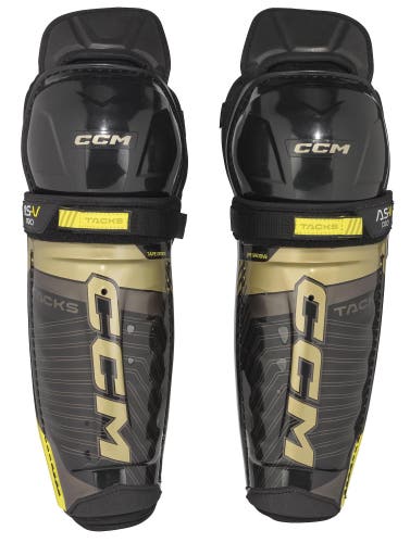 NEW Tacks AS-V Pro Shin Guards, 15"