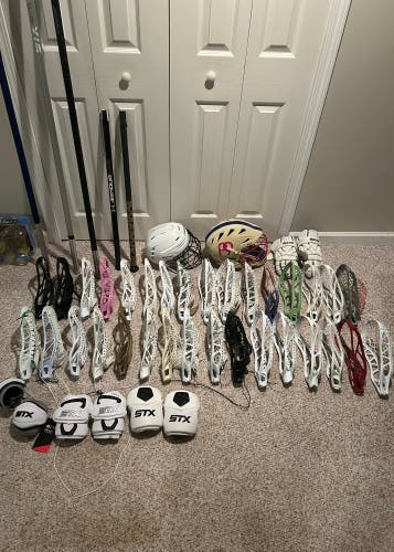 Lacrosse Equipment In Photo