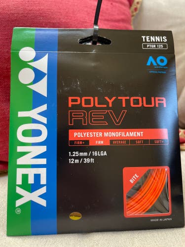 Yonex Poly Tour Rev 125 / 16L string - (12) sets total