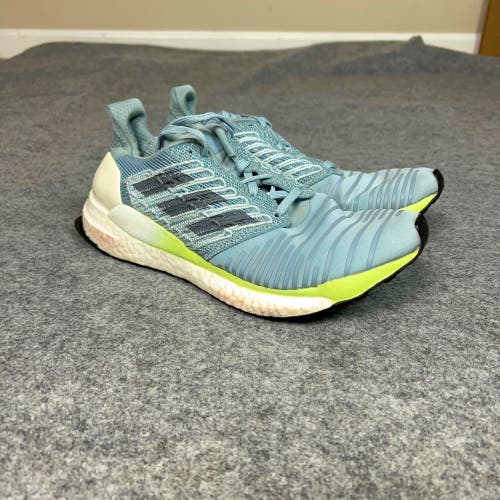 Adidas Womens Shoe 9 Blue White Sneaker Training Running Solarboost Everyday