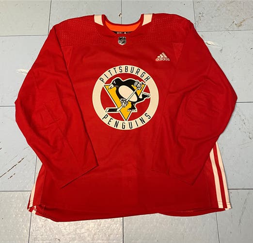 New Adidas NHL Pro Stock Practice Jersey Size 54