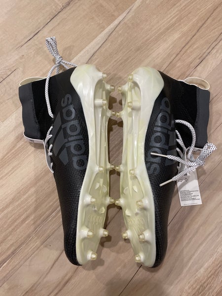 New Black Adizero 8.0 SK Cleats (Size 14 - D97642)