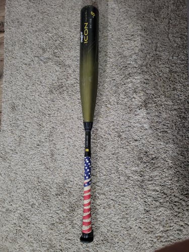 Used 2023 Rawlings Icon USSSA Certified Bat (-8) Composite 24 oz 32"