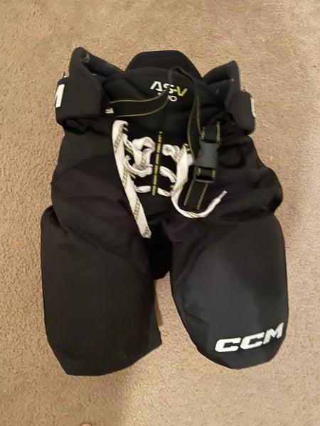 CCM Tacks AS-V Pro - Used Hockey Pants (Black)