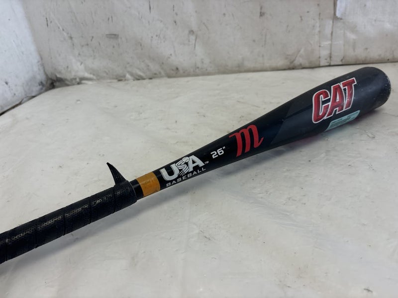 Used Marucci Cat Msbc11yusa 26" -11 Drop Usa 2 5 8 Barrel Baseball Bat 26 15