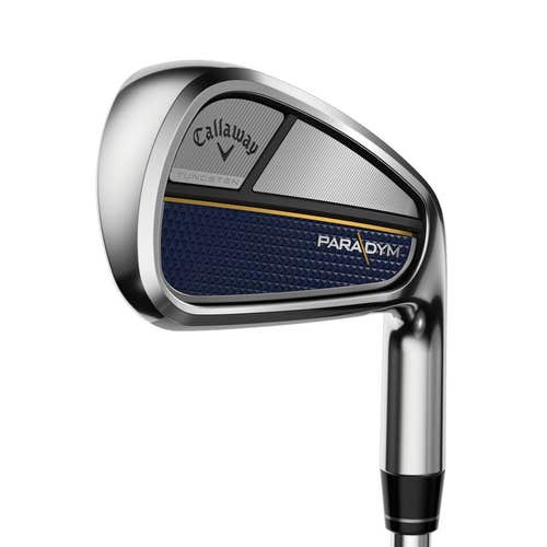 CALLAWAY 2023 PARADYM 7 IRON GRAPHITE LIGHT ALDILA ASCENT PL BLUE 50 HB/IR GRAPHITE