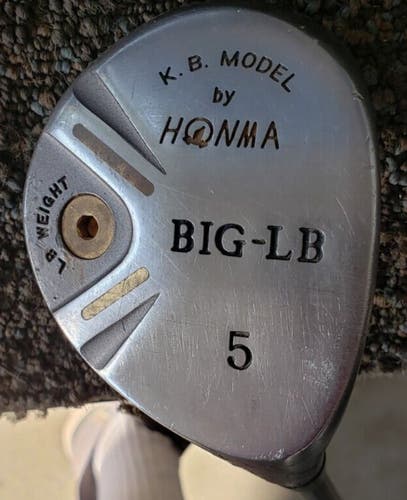 43 IN K B MODEL BY HONMA BIG LB 5 FAIRWAY WOOD W SOME PAINT LOSS GRAPHITE SHAFT