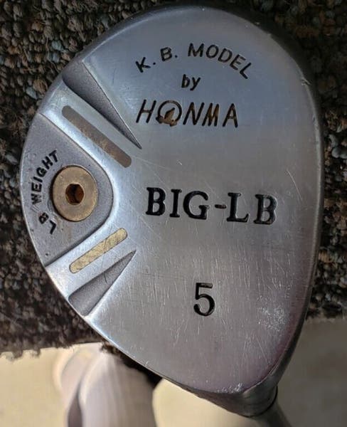 43 IN K B MODEL BY HONMA BIG LB 5 FAIRWAY WOOD W SOME PAINT LOSS