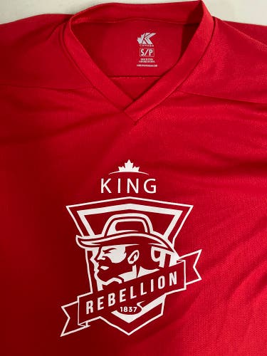 King Rebellion mens small practice jersey