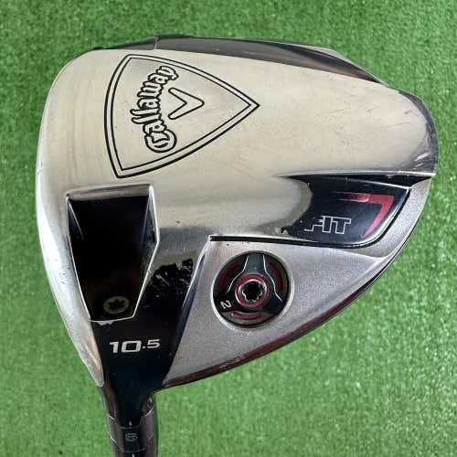 Callaway Razr Fit 10.5 Driver Regular Flex 60 Aldila RIP’D NV Graphite Shaft LH