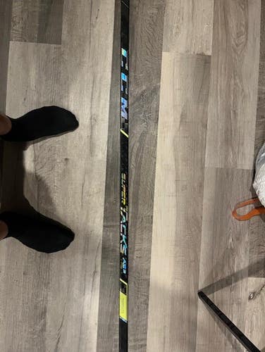 Used Senior CCM Super Tacks AS3 Pro Right Handed Hockey Stick Pro Stock TROUBA CURVE