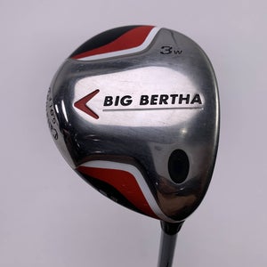 Callaway 2007 Big Bertha 3 Fairway Wood 15* 70g Regular Graphite Mens RH