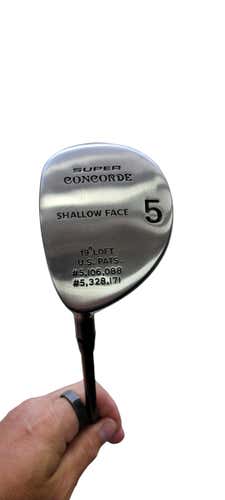 Used Concorde 5 Wood Regular Flex Graphite Shaft Fairway Woods