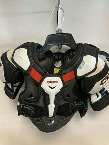 Used Ccm Jet Speed Ft6 Pro Md Hockey Shoulder Pads