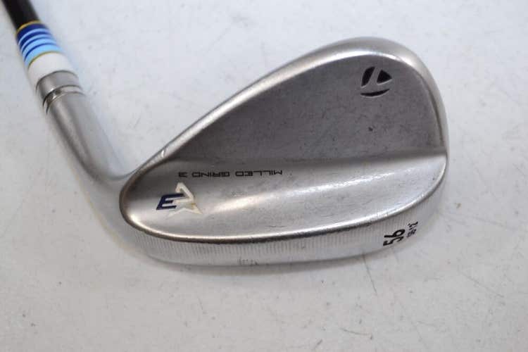 TaylorMade Milled Grind 3 Chrome 56*-12 Wedge Right Project X LZ Steel # 177434