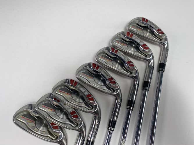 TaylorMade Burner HT Iron Set 5-PW+GW Burner Superfast 85g Regular Steel Mens RH