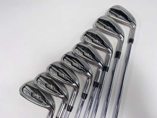 Callaway XR Pro Iron Set 4-PW+GW True Temper XP 95 S300 Stiff Steel Mens RH