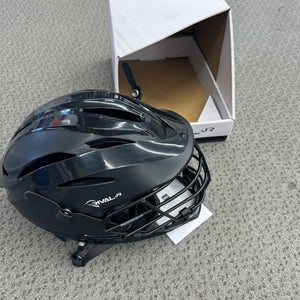 STX Black Rival Jr Lacrosse helmet