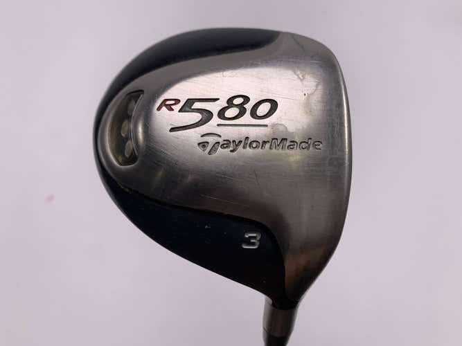 TaylorMade R580 3 Fairway Wood 15* MAS2 Ultralite Stiff Graphite RH Jumbo Grip