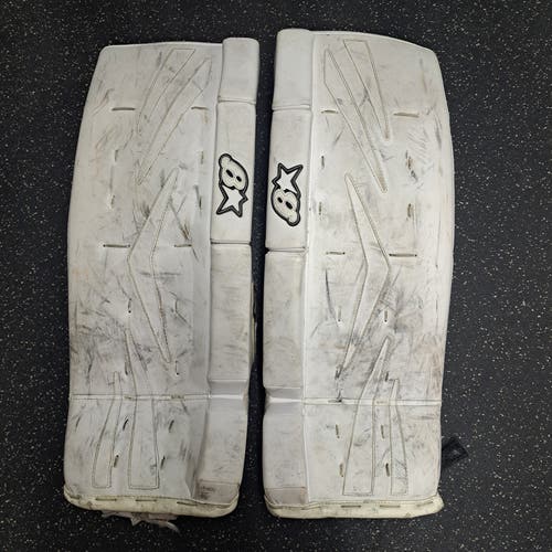 Used 30" Warrior Ritual G5 Goalie Leg Pads