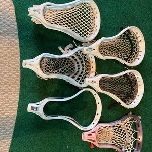 Multiple lacrosse heads