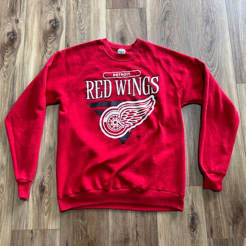 Vintage 1980’s Swingster NHL Detroit Red Wings Crewneck Sweatshirt, XL