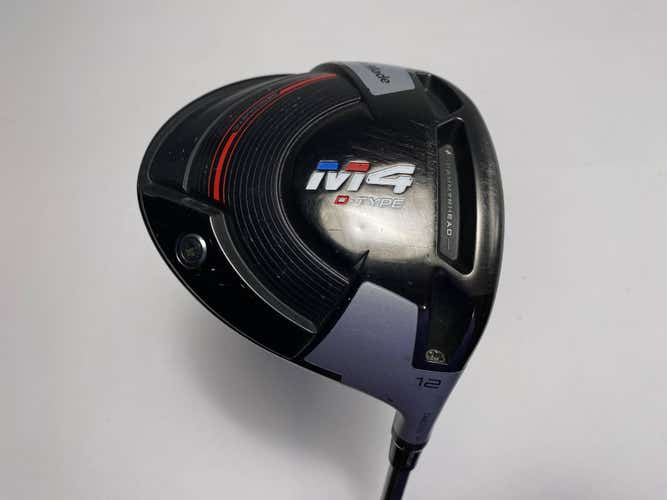 TaylorMade M4 D-Type Driver 12* UST Mamiya Helium 5F3 Regular Graphite Mens RH