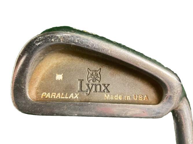 Lynx Parallax 3 Iron Single Club Factory Stiff Steel 39" Good Grip Men's RH