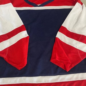 NEW XL blue hockey jersey