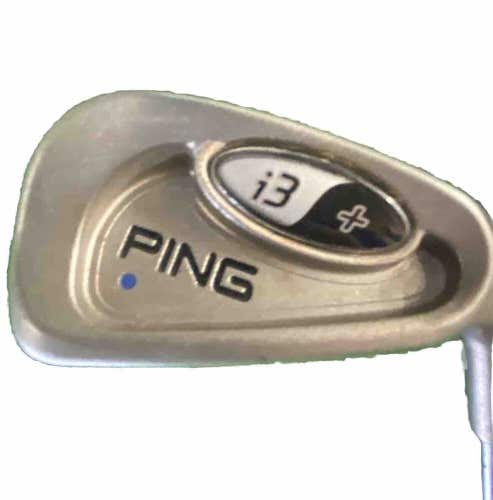 Ping i3 Plus 6 Iron Blue Dot 1 Degree Upright Men's RH Stiff Graphite ~37"