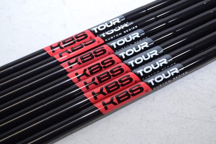 KBS Tour Custom Black .355 Stiff Flex 4-W Iron Shaft Set Steel # 177459