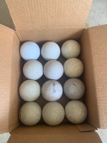Used Lacrosse Balls 12-pack