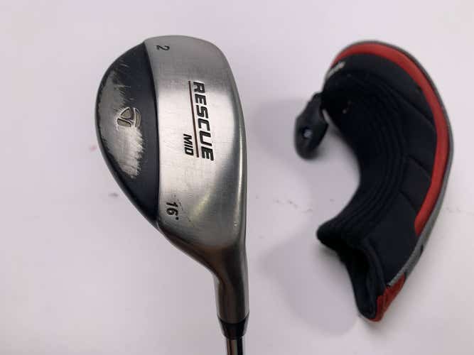 TaylorMade Rescue Mid 2 Hybrid 16* Light Metal 95g Regular Steel Mens RH HC