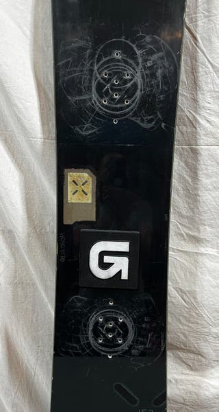 Burton Custom X 152cm Twin-Tip All-Mountain Snowboard Deck