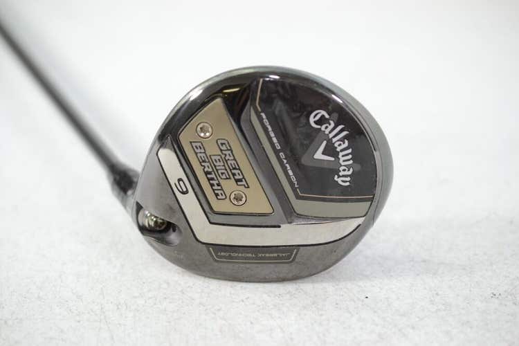 Callaway Great Big Bertha 23 9-24* Fairway Wood RH Senior Flex Graphite # 159449